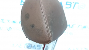 Rear right headrest for Audi Q5 80A 21-24, brown leather, dry-cleanable