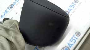 Mazda 3 19-22 passenger seat headrest, black leather, Mexico built, for cleaning