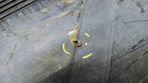 Left underbody protection for Mercedes W213 E 17-23, cracks and breaks
