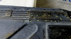 Left underbody protection for Mercedes W213 E 17-23, cracks and breaks