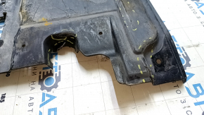 Left underbody protection for Mercedes W213 E 17-23, cracks and breaks