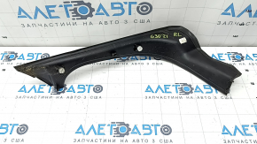 Left trunk lid gutter trim for BMW 5 G30 17-20 on the body