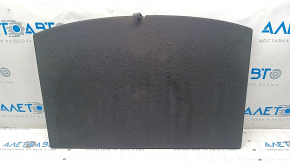 Tesla Model 3 trunk floor 18 - black, fabric worn, scratches on plastic, fabric worn