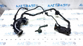 Mercedes W213 E 300 17-19 2.0T intake duct assembly, type 2, broken tube