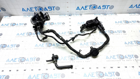 Mercedes W213 E 300 17-19 2.0T intake duct assembly, type 2, broken tube