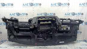 Audi Q7 16-19 dashboard with AIRBAG, no projection, black leather, scratches, cracks