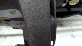 Audi Q7 16-19 dashboard with AIRBAG, no projection, black leather, scratches, cracks