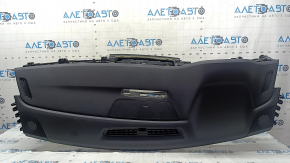 Audi Q7 16-19 dashboard with AIRBAG, no projection, black leather, scratches, cracks