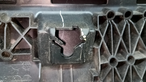 Upper radiator grille trim assembly Mazda 3 19-24 4d without camera, Mexico built, sand, chips