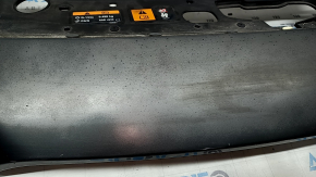 Upper radiator grille trim assembly Mazda 3 19-24 4d without camera, Mexico built, sand, chips