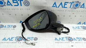 Left side mirror assembly for Mazda 3 19-24 4d, 6+4 pins, turn signal, heated, BSM, Mexico built