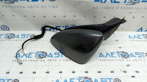 Left side mirror assembly for Mazda 3 19-24 4d, 6+4 pins, turn signal, heated, BSM, Mexico built