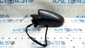Left side mirror assembly for Mazda 3 19-24 4d, 6+4 pins, turn signal, heated, BSM, Mexico built