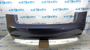 Tesla Model 3 18 rear bumper, graphite, for parking sensors, torn, dented, broken mount