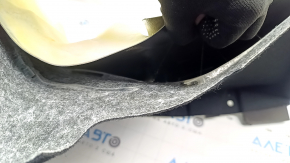Tesla Model 3 18 rear left arch trim - black, insulation peeling off