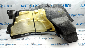 Tesla Model 3 18 rear left arch trim - black, insulation peeling off
