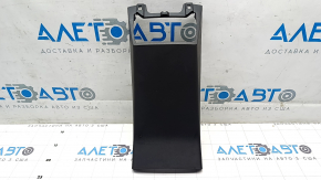 Tesla Model X 16-21 rear center console trim, black, scuffed