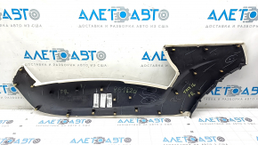 Tesla Model X 16-21 right side console trim, beige, dry-cleanable