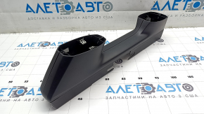 Tesla Model X 16-21 Left Driver's Seat Bracket Trim, Black, Scratched