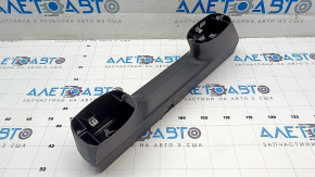 Tesla Model X 16-21 right passenger seat bracket trim assembly, black, scratches