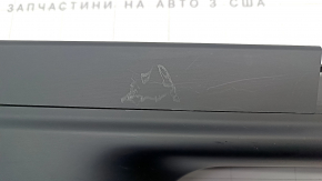 Tesla Model X 16-21 right passenger seat bracket trim assembly, black, scratches