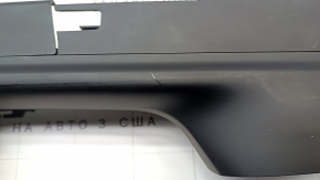 Tesla Model X 16-21 right passenger seat bracket trim assembly, black, scratches