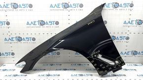 Front left wing BMW 5 G30 17-23 aluminum, black 668