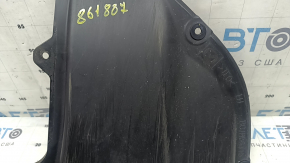 Mazda 3 19-24 4d front bumper guard, left, worn