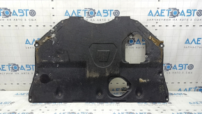 Mazda 3 19-24 FWD Mexico-built engine guard, worn, with tears
