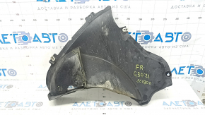 Right front bumper guard for BMW 5 G30 17-23 (tears)