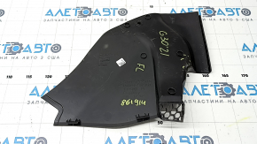 Left underhood trim for BMW 5 G30 17-23, structure, crack