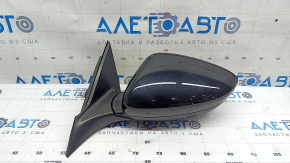 Left side mirror assembly for Honda Accord 18-22, 5 pins, black, scratches