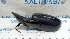 Left side mirror assembly for Honda Accord 18-22, 5 pins, black, scratches