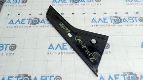 Honda Accord 18-22 rear left side door trim, gloss black, broken fastener, scratches