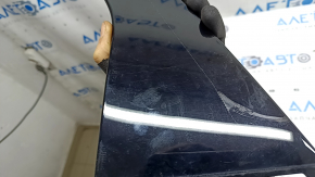 Honda Accord 18-22 rear left side door trim, gloss black, broken fastener, scratches
