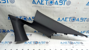 Honda Accord 18-22 right rear window trim, black, scuffed
