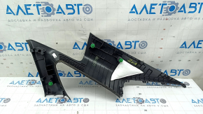 Honda Accord 18-22 black rear window trim, left, scuffed