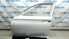 Bare front left door Honda Accord 18-22 white NH-883P, scuffed