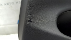 Door trim panel rear right Tesla Model 3 18-20 leather black with speaker with window control and door opening button, scuffs