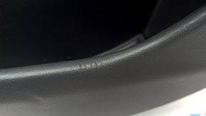 Door trim panel rear right Tesla Model 3 18-20 leather black with speaker with window control and door opening button, scuffs