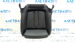 BMW 5 Series G30 17-20 passenger seat cushion upholstery with heating, Canberra beige leather, Sport, dents, needs cleaning