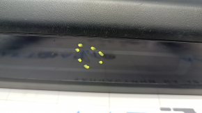 Tesla Model X 16-21 black front right inner door sill plate, scratches, dents, broken fasteners