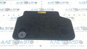BMW 5 G30 17-23 black rear right floor mat