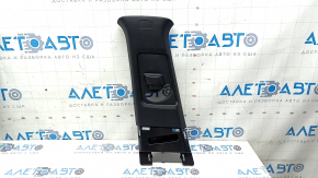 Left upper center pillar trim for Honda Accord 18-22, black, scratches