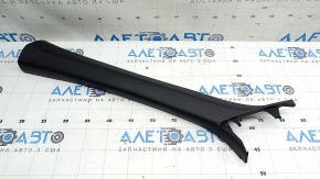 Honda Accord 18-22 black, scratched, front pillar trim, upper left