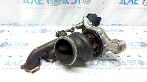 Left lower radiator bracket for BMW 5 G30 21-23 2.0T, plastic