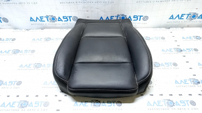Cadillac CTS 14- heated and ventilated passenger seat cushion trim, black leather