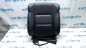 Acura ILX 13-15 driver's seat back trim, black leather