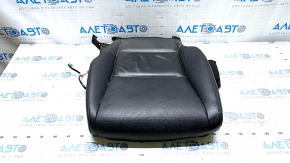 Acura ILX 13-15 driver's seat cushion upholstery, black leather, heated