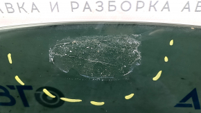 Front left door glass for Honda Accord 23-24, tinted, glued in place
